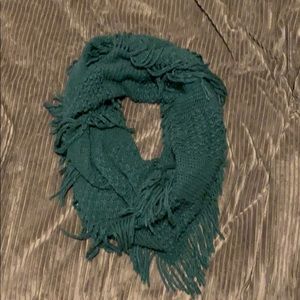 Dark Emerald Green Infinity Scarf